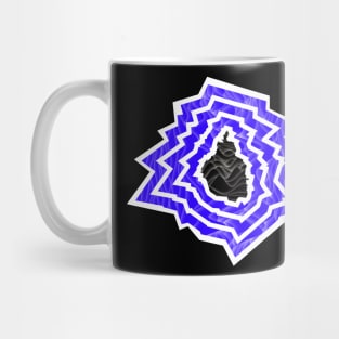 mexico city in danger zone ecopop earthquake waves art Mug